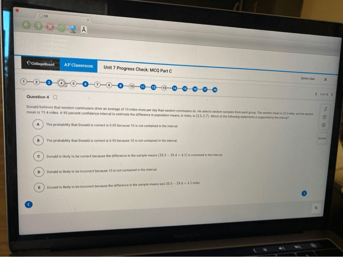 Ap physics unit 5 progress check mcq part b