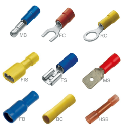 Which statements are true about wire terminals and connectors